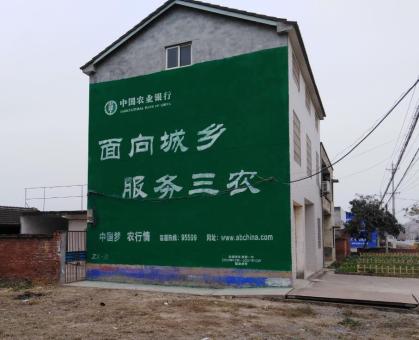 武功为什么制作墙体广告
