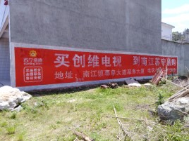 武功墙体广告公司全面解决农村墙体广告痛点