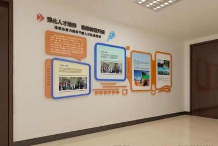 武功如何才能设计出符合企业自身特征的文化墙？