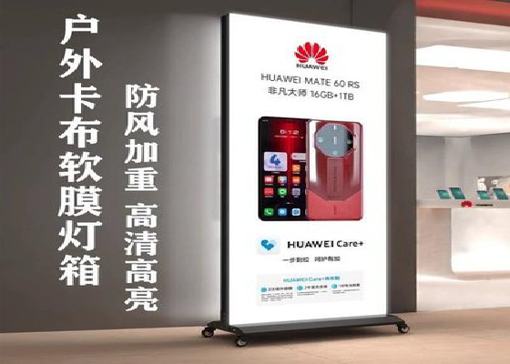 武功户外防水灯箱的应用特点及适用范围。