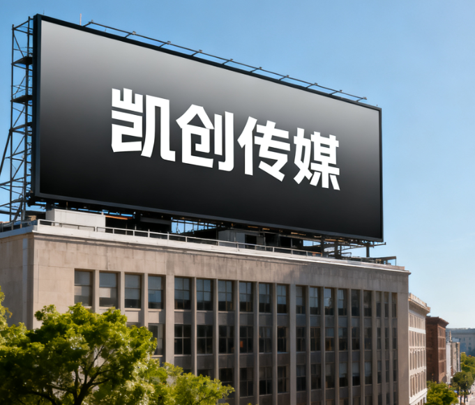 武功户外广告牌的设计与制作